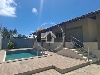 Casa próximo à Praia do Refugio no Robalo | Piscina, Área de Lazer e Super Ventilada, a 200 Metros do Mar