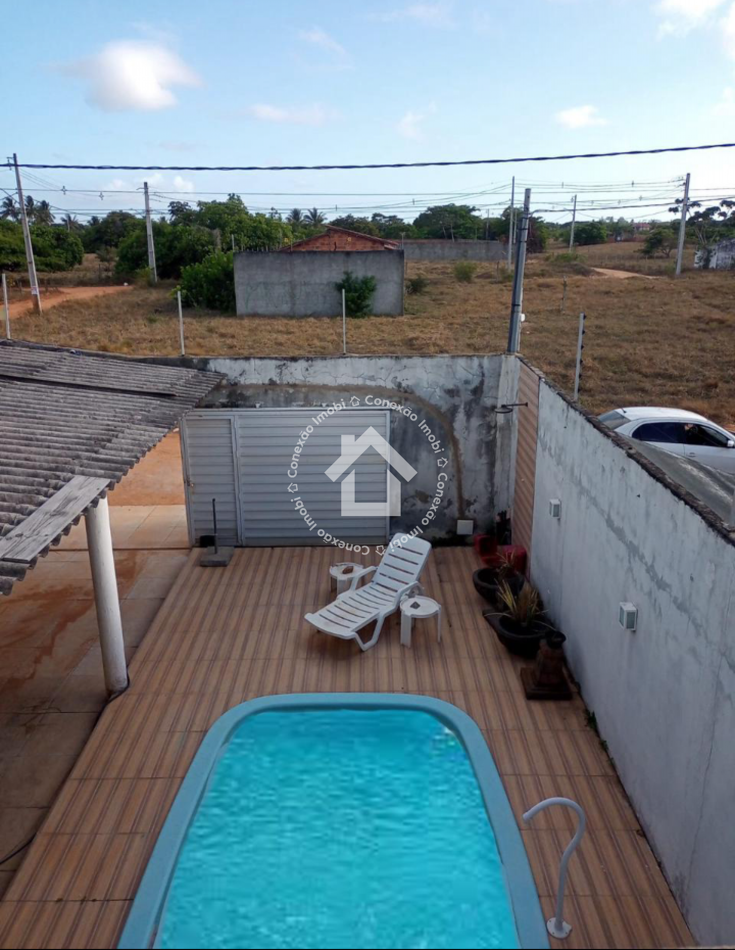 Casa com piscina próximo da orla pôr do sol
