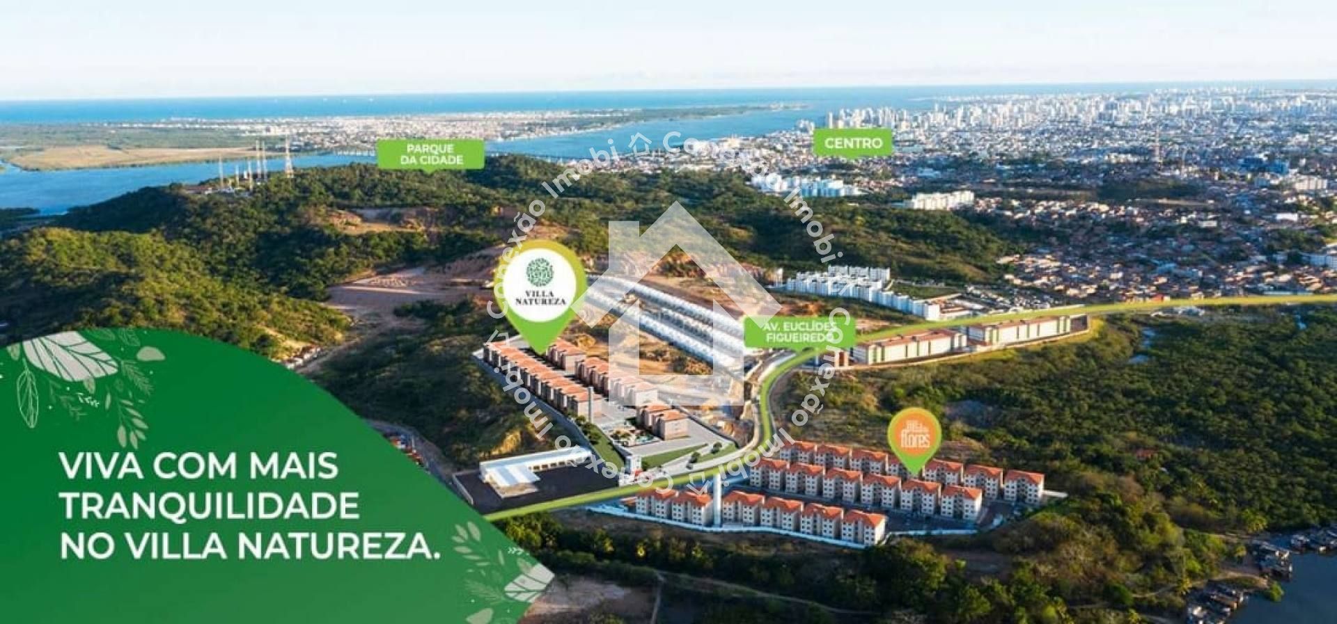 Apartamento no Condomínio Villa Natureza, Bairro Porto Dantas em Aracaju com 2 quartos