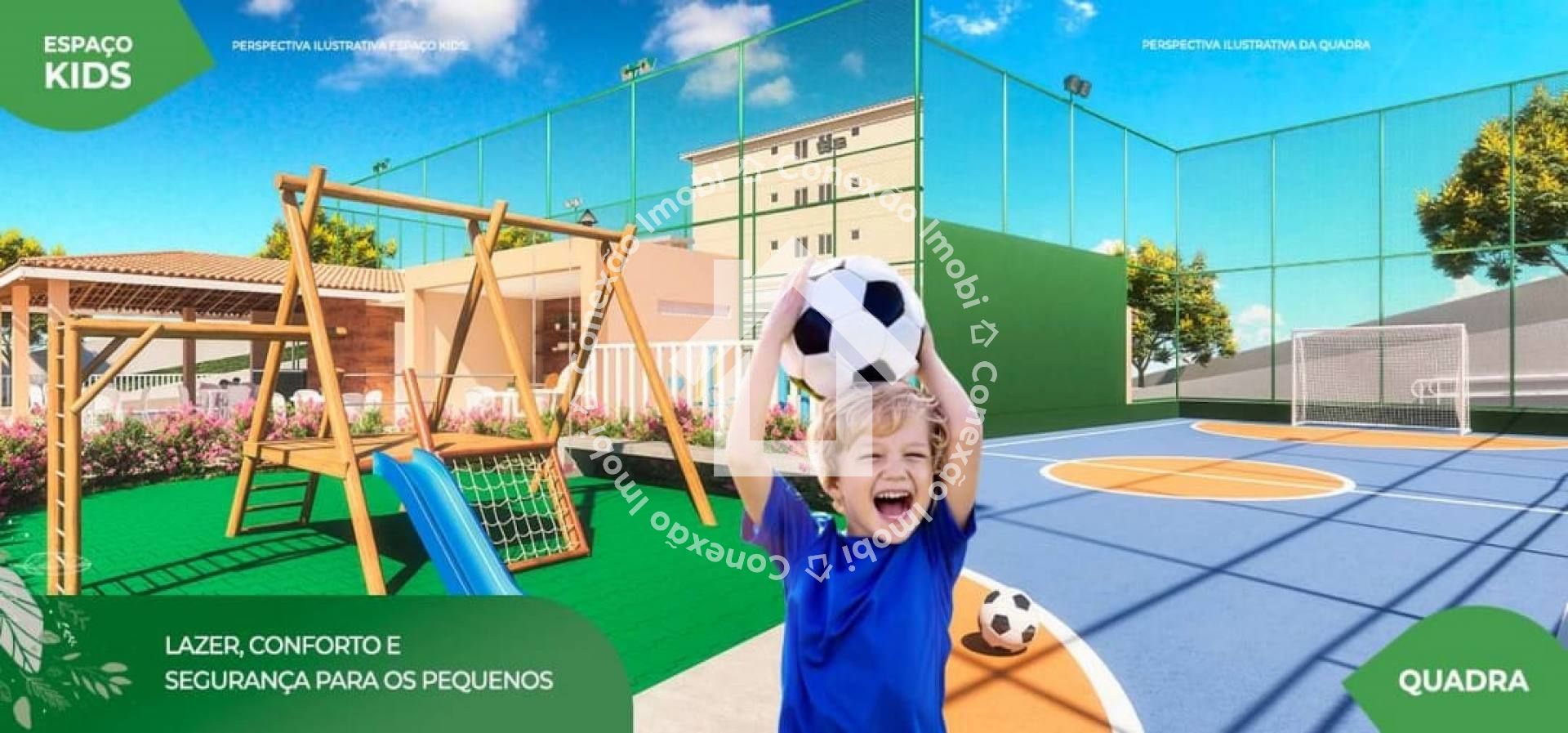 Apartamento no Villa Natureza, Bairro Porto Dantas em Aracaju com 2 quartos