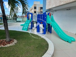 Apartamento Residencial Costa Atlântico com porteira fechada na Atalaia