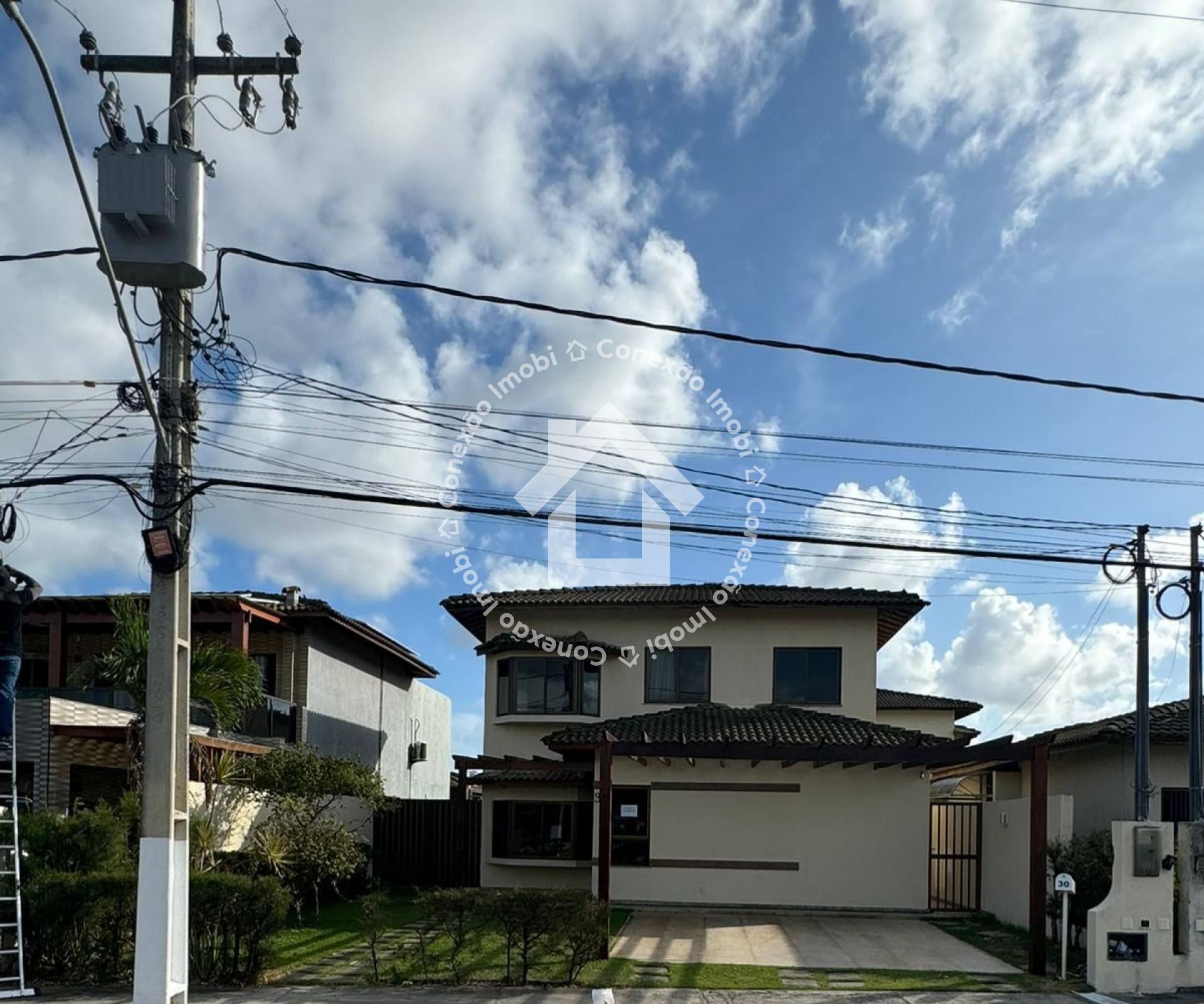 Casa no Alameda do Sol em Aruana com porteira fechada