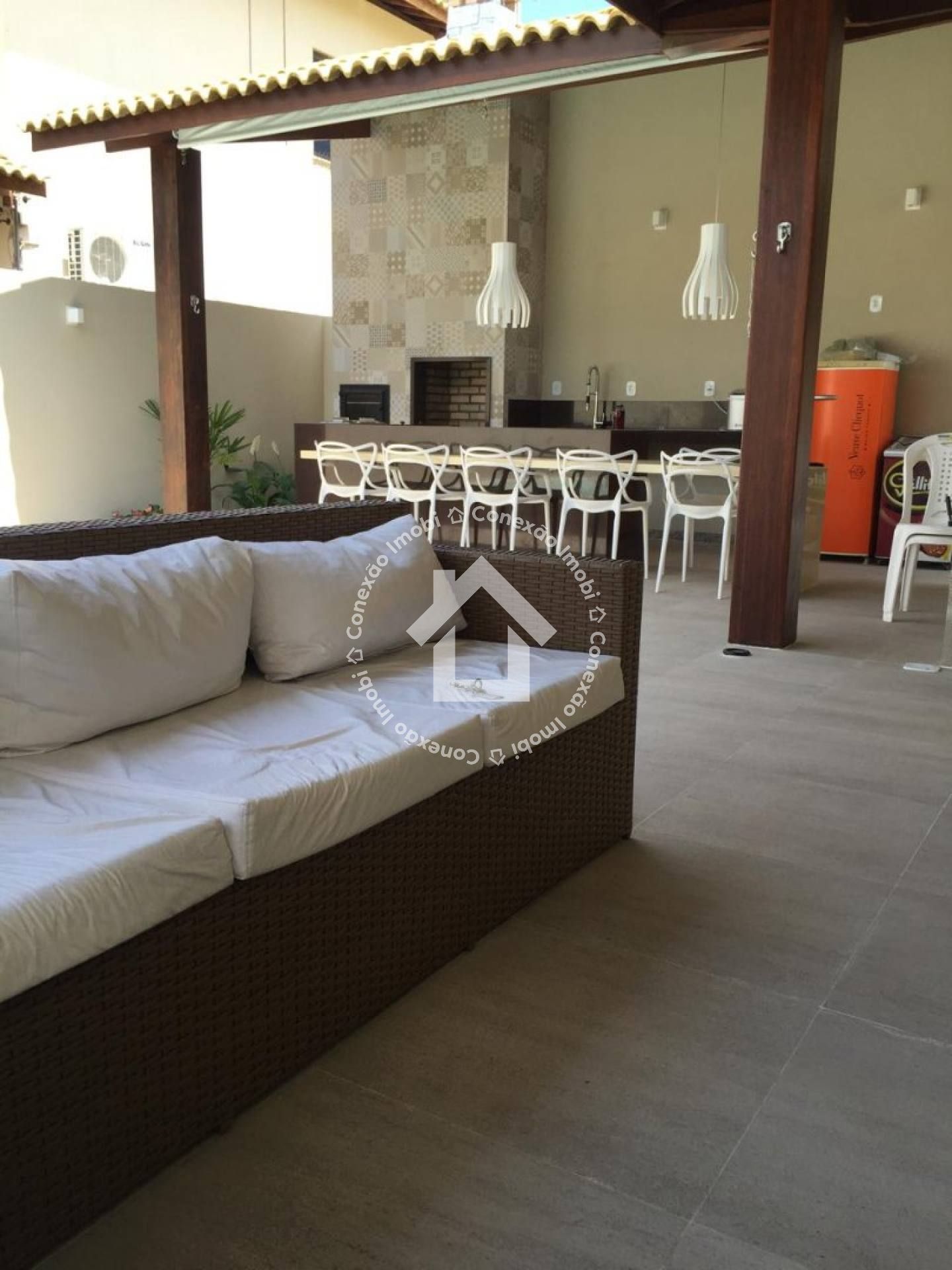 Casa no Alameda do Sol em Aruana com porteira fechada