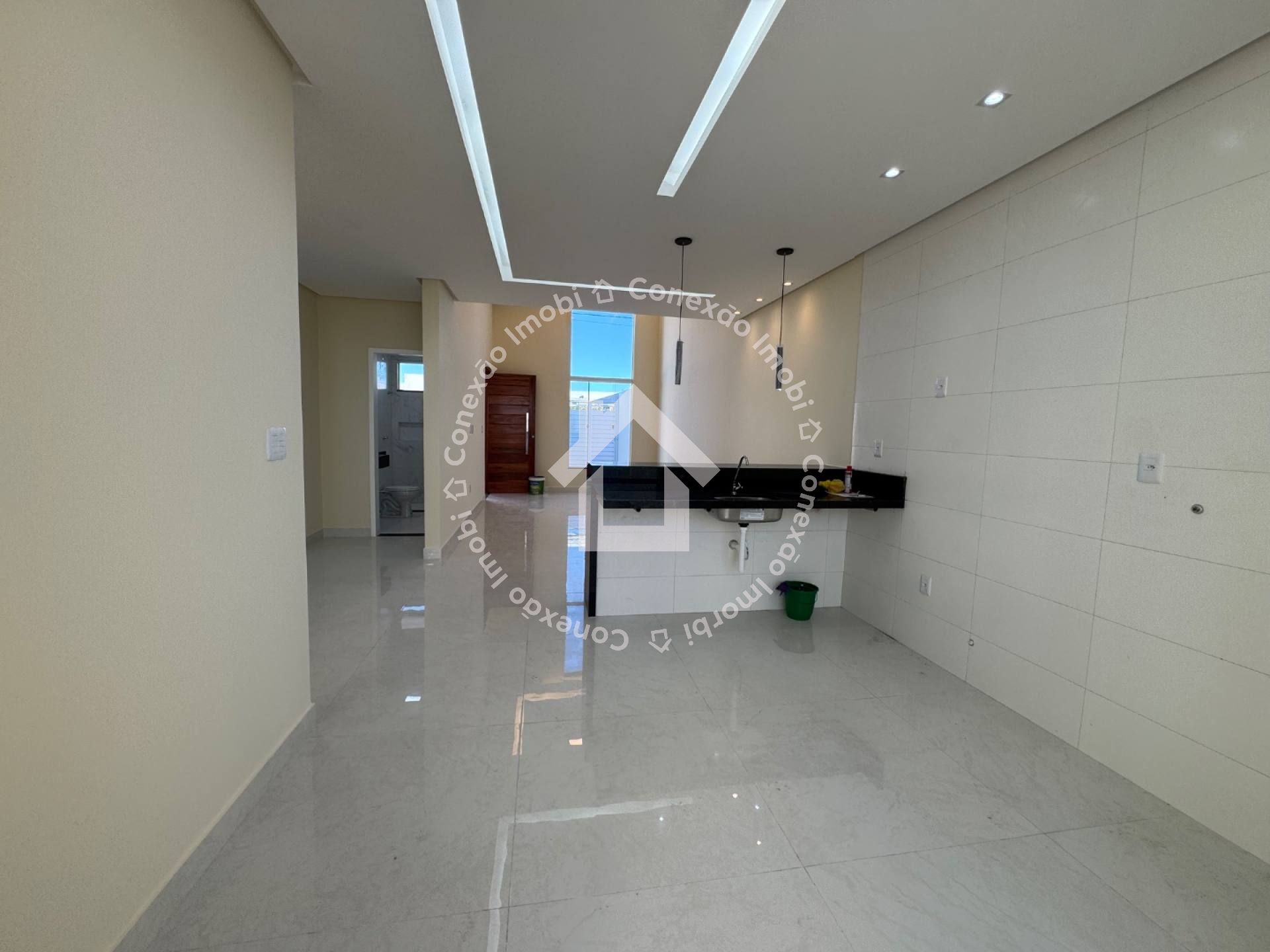 Casa no Loteamento Luar da Barra 1  - Barra dos Coqueiros | Área Gourmet e 2 vagas de Garagem