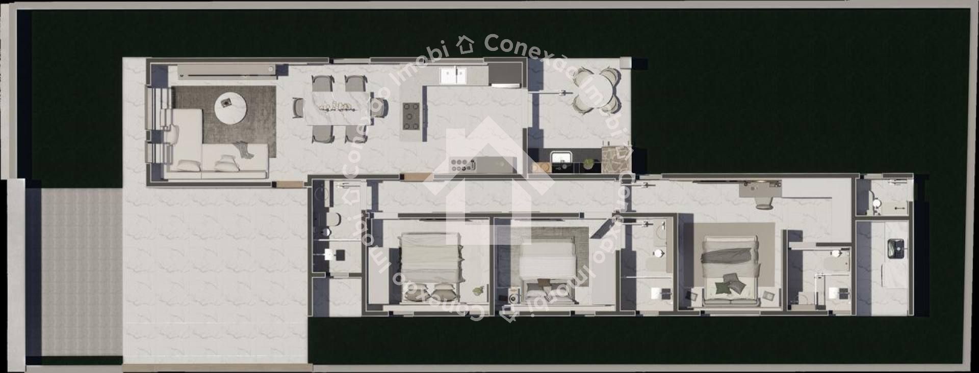 Casa nova à venda no SUNSET BEACH RESIDENCE  - Barra dos Coqueiros | 3 quartos, 2 Suítes (AQUISIÇÃO E CONSTRUÇÃO)