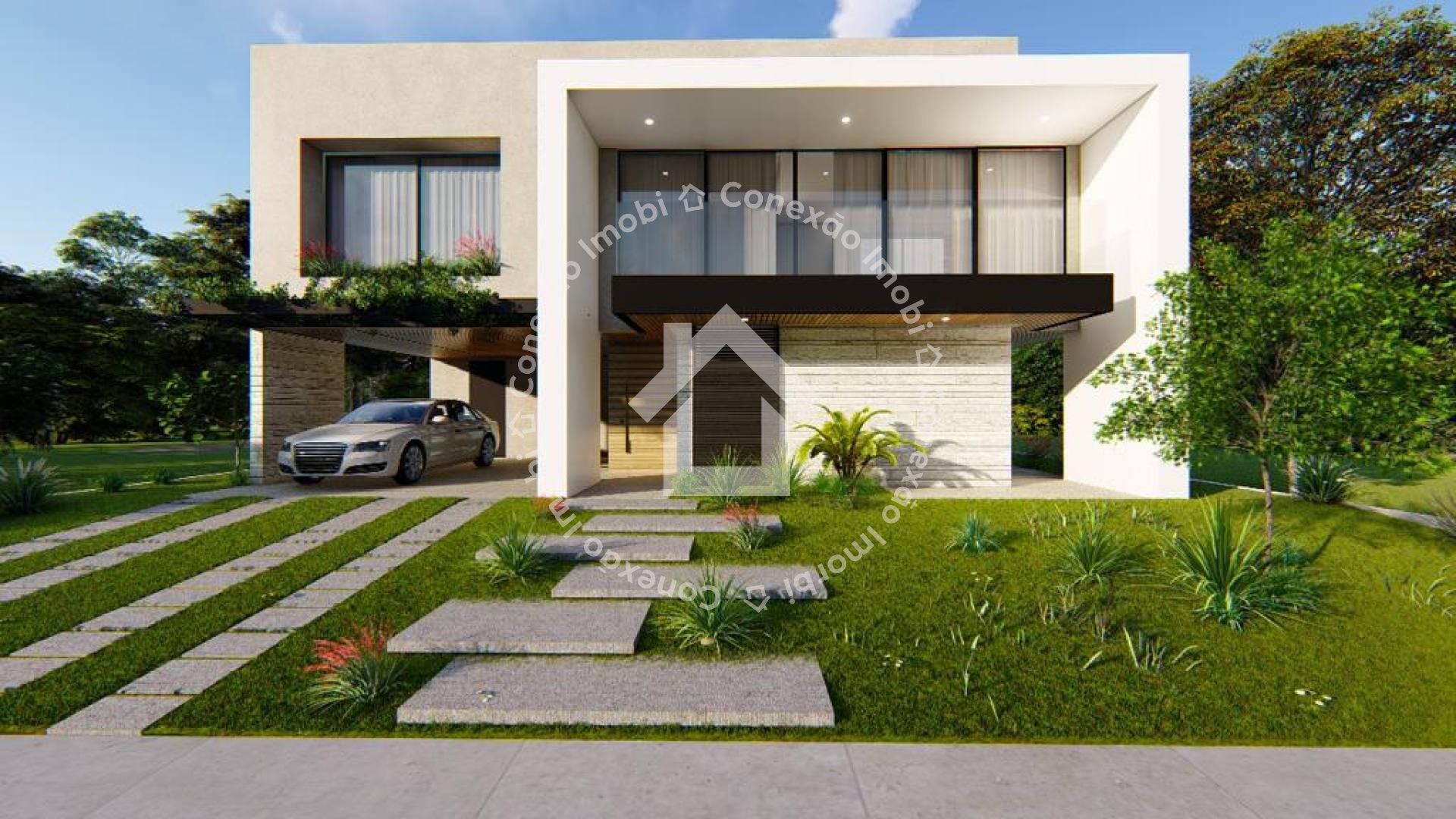 Terreno no Haras Residence com Projeto Arquitetônico e Vista para o Riacho