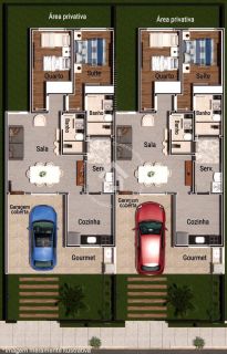 Casa nova à venda na Barra dos Coqueiros - 2 Quartos e Área gourmet | FASE FINAL DE CONSTRUÇÃO