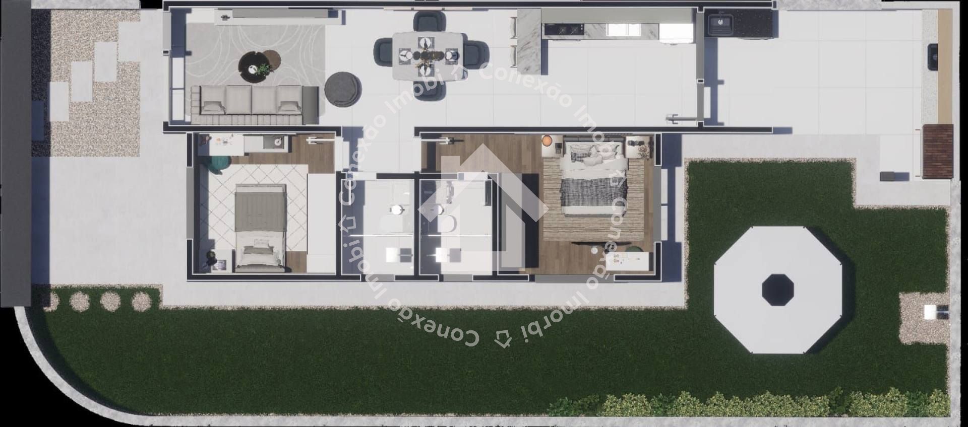 Casa à venda no PADANG BEACH RESIDENCE (AQUISIÇÃO E CONSTRUÇÃO) | 3 Quartos, sendo 2 Suítes