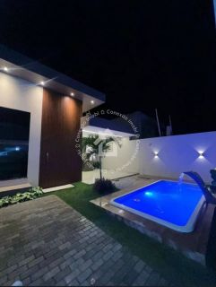 Casa à venda no Luar da Barra - Barra dos Coqueiros | Piscina e 3 quartos sendo 1 suíte