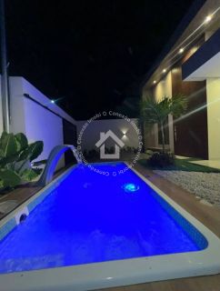 Casa à venda no Luar da Barra - Barra dos Coqueiros | Piscina e 3 quartos sendo 1 suíte