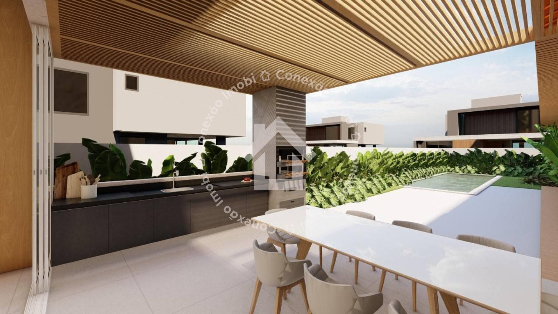 CASA DE ALTO PADRÃO À VENDA NO VILLE AL MARE- BARRA DOS COQUEIROS | 3 SUÍTES, PISCINA E ESPAÇO GOURMET