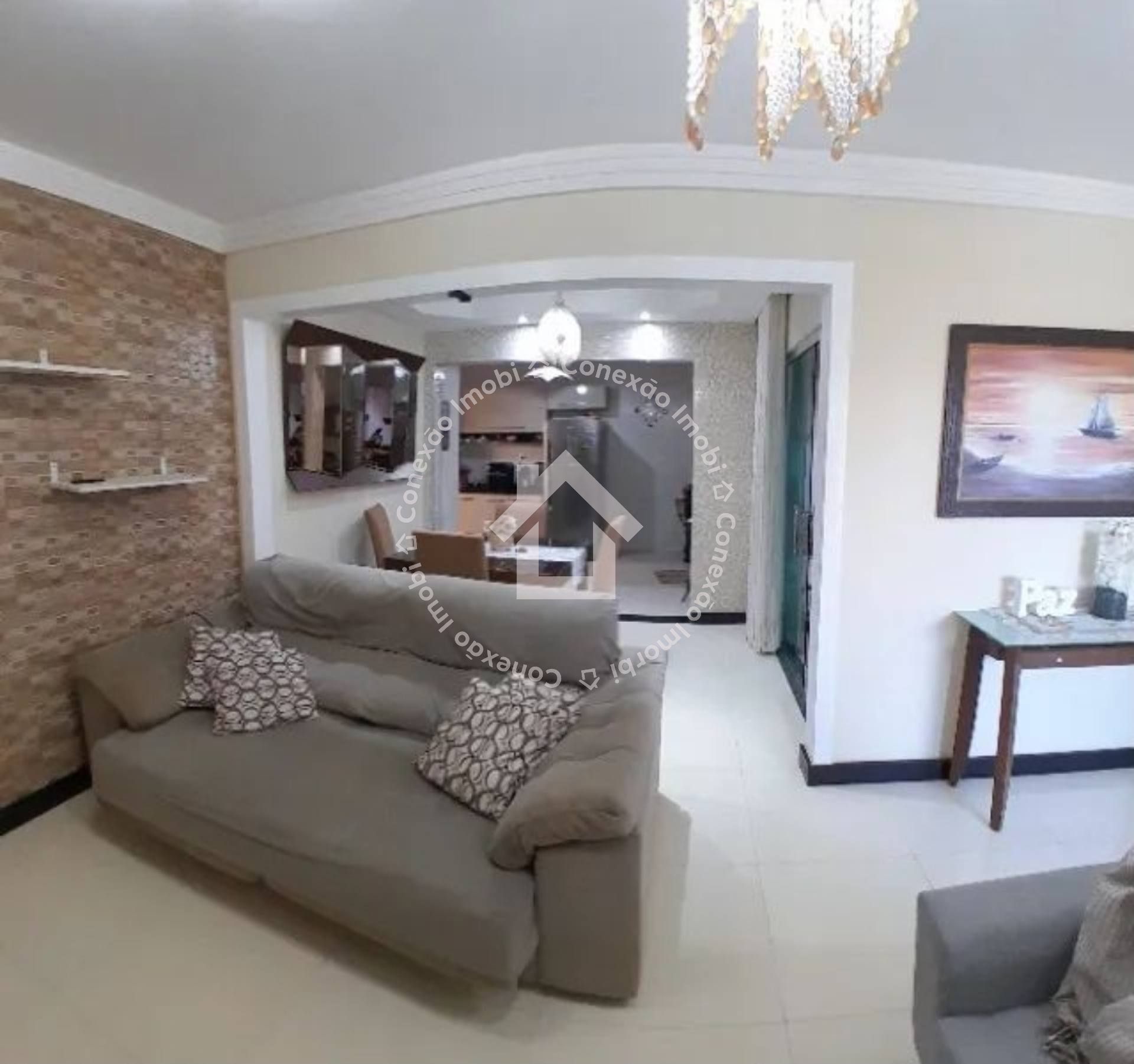 Casa à venda no Condomínio Via Mares no bairro Aeroporto (Nova Aruana) em Aracaju, com 3 quartos sendo 1 suíte