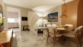 Casa com 3 quartos sendo uma suíte com closet no Luar da barra