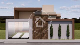 Casa com 3 quartos sendo uma suíte com closet no Luar da barra