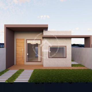 Casa com 3 quartos sendo uma suíte com closet no Luar da barra