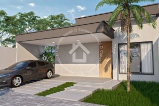 Casa à venda com acabamento em alto padrão - Bairro Aruana | 3 Quartos, sendo 2 Suítes