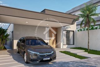 Casa à venda com acabamento em alto padrão - Bairro Aruana | 3 Quartos, sendo 2 Suítes