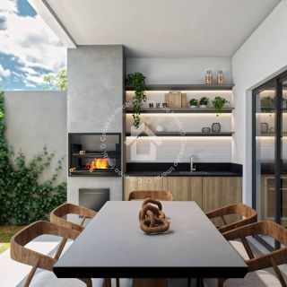 Casa à venda com acabamento em alto padrão - Bairro Aruana | 3 Quartos, sendo 2 Suítes