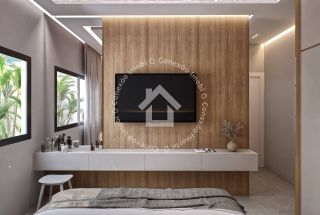 Casa à venda com acabamento em alto padrão - Bairro Aruana | 3 Quartos, sendo 2 Suítes