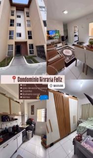 Apartamento à venda no CONDOMÍNIO MORADA FELIZ – Marivan | 2 Quartos