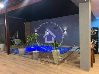 Casa de Alto Padrão - Mosqueiro | Com 4 Quartos, Piscina, Jacuzzi e Garagem para até 8 Carros