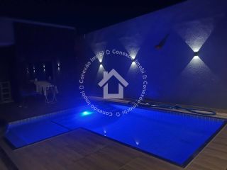 Casa de Alto Padrão - Mosqueiro | Com 4 Quartos, Piscina, Jacuzzi e Garagem para até 8 Carros
