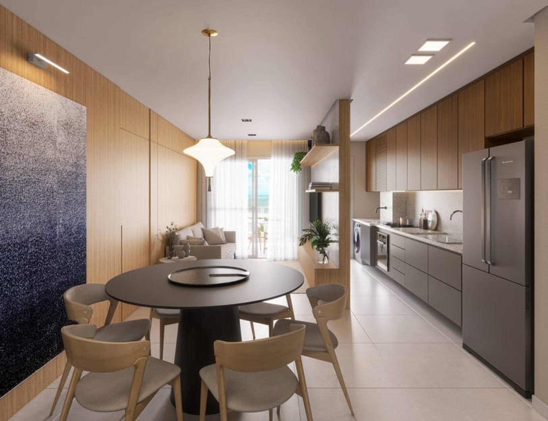 Apartamento Alto Padrão com Vista Mar no Condomínio Soho Residence no Bairro Coroa do Meio