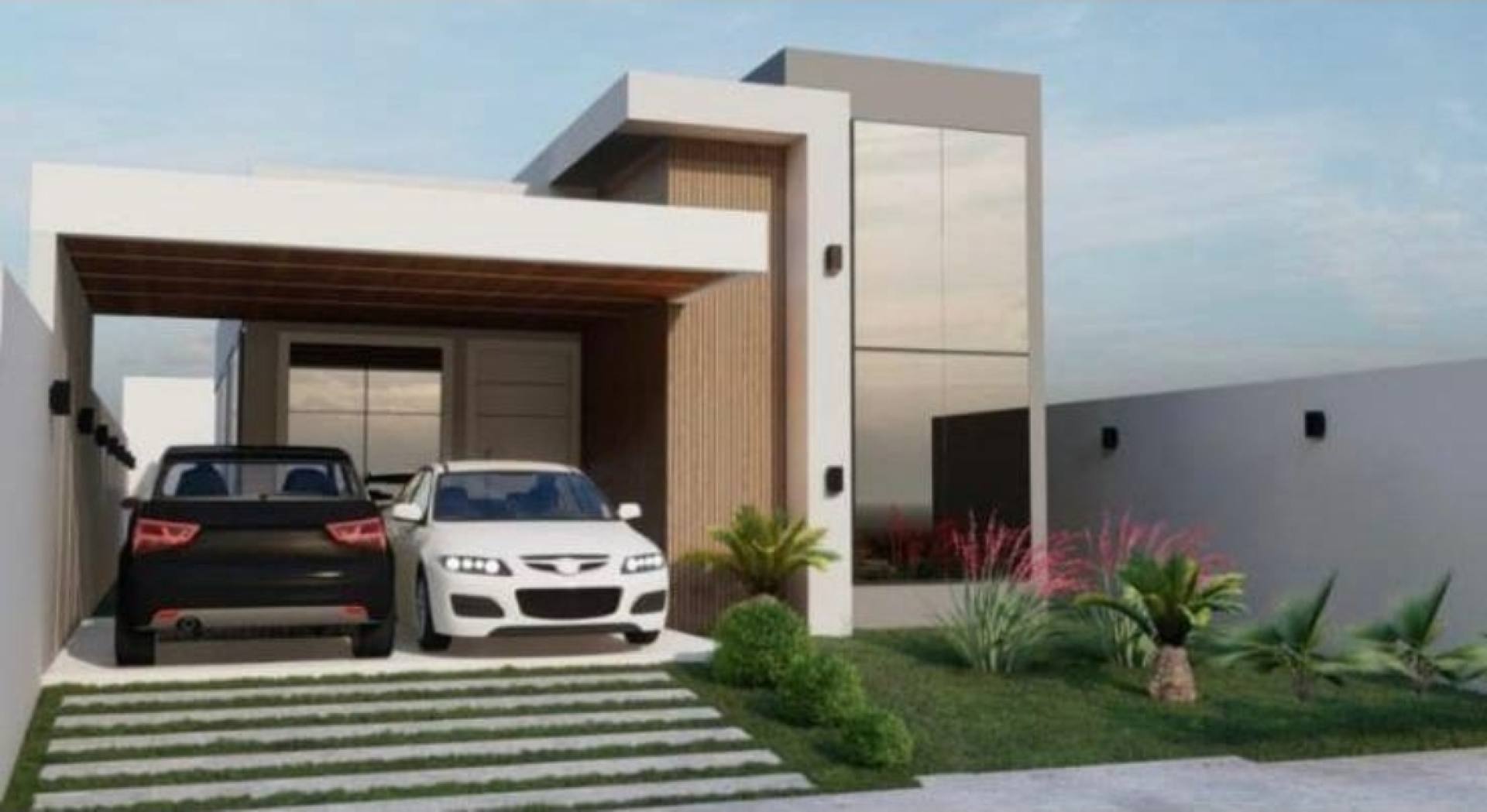 Casa em construção à venda Condomínio Guaricema | 3 quartos e piscina