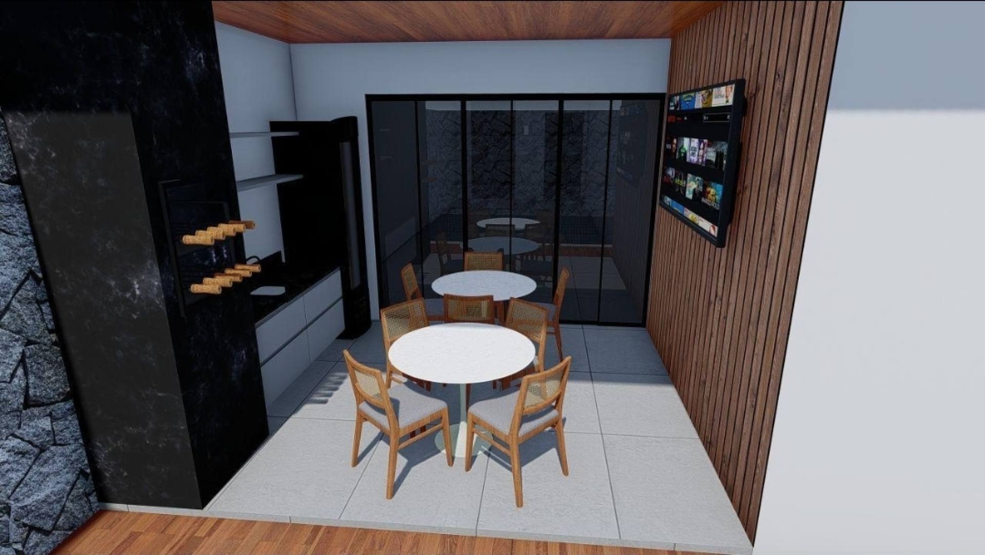 Casa em construção no Condomínio Guaricema | 3 Quartos, Piscina e Área Gourmet na Zona de Expansão | Bairro Mosqueiro