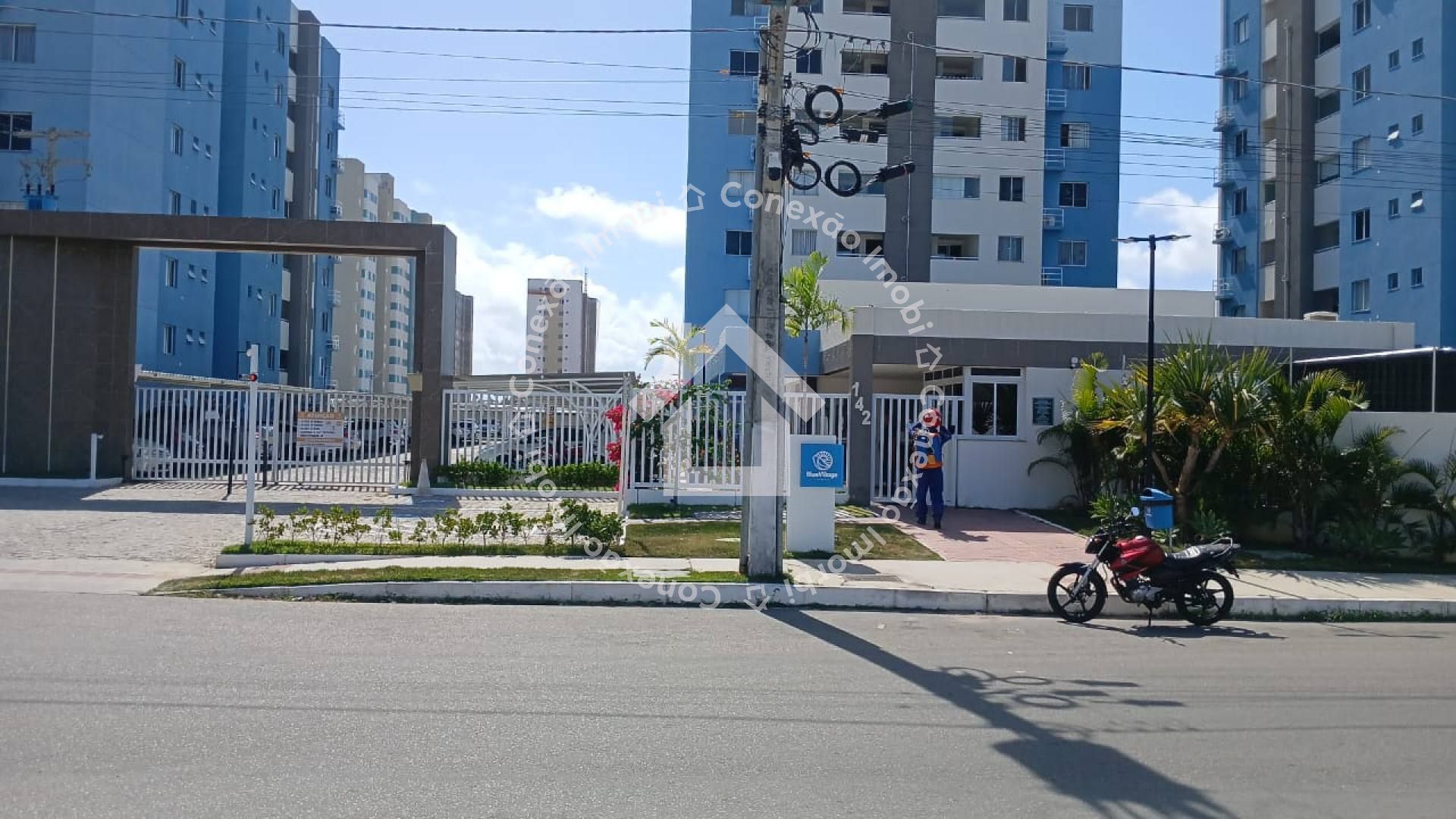 Apartamento à Venda no Condomínio Blue Village Costa Paradiso – 3 Quartos | Varanda com Churrasqueira | 1 Vaga Coberta