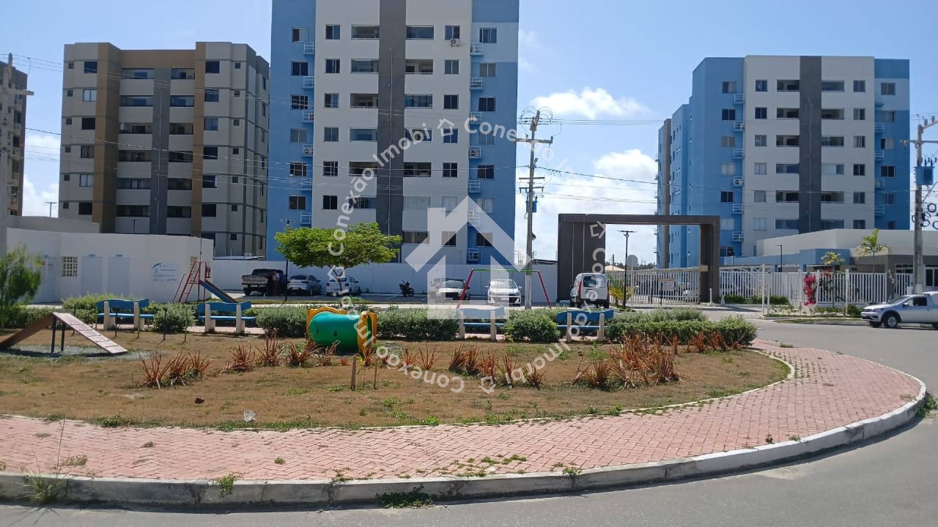 Apartamento à Venda no Condomínio Blue Village – 3 Quartos | Varanda com Churrasqueira | 1 Vaga Coberta