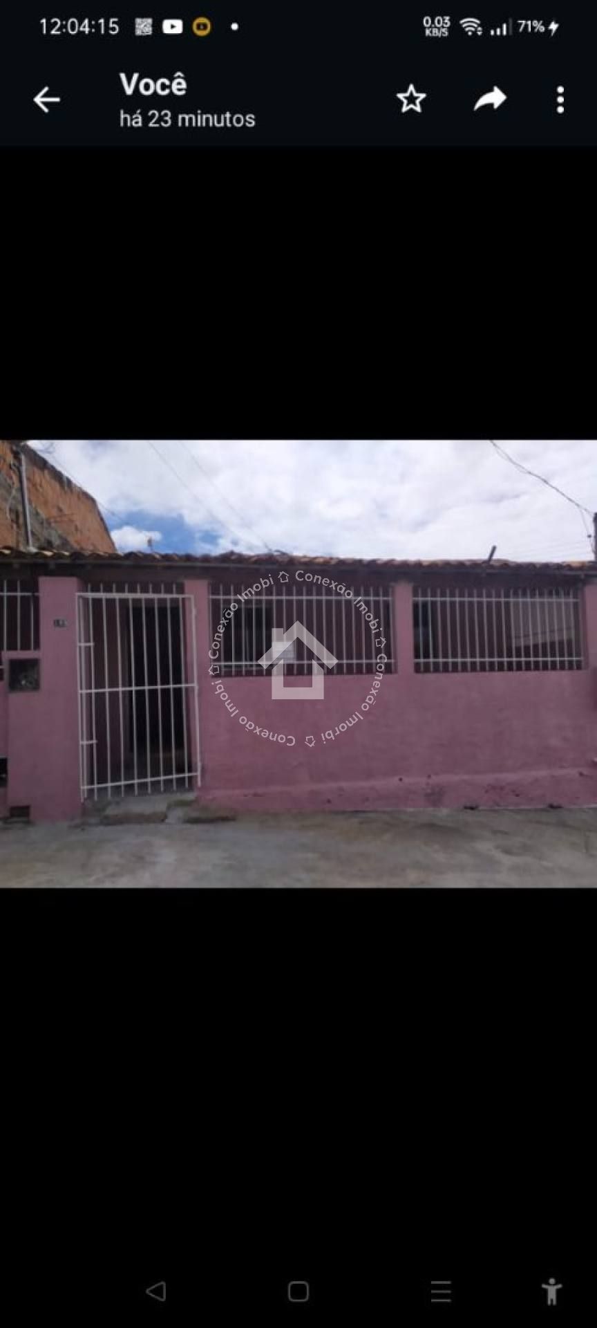 Casa à venda no Eduardo Gomes – 2 quartos, escritura e ótima localização próxima ao Porto Poxim.