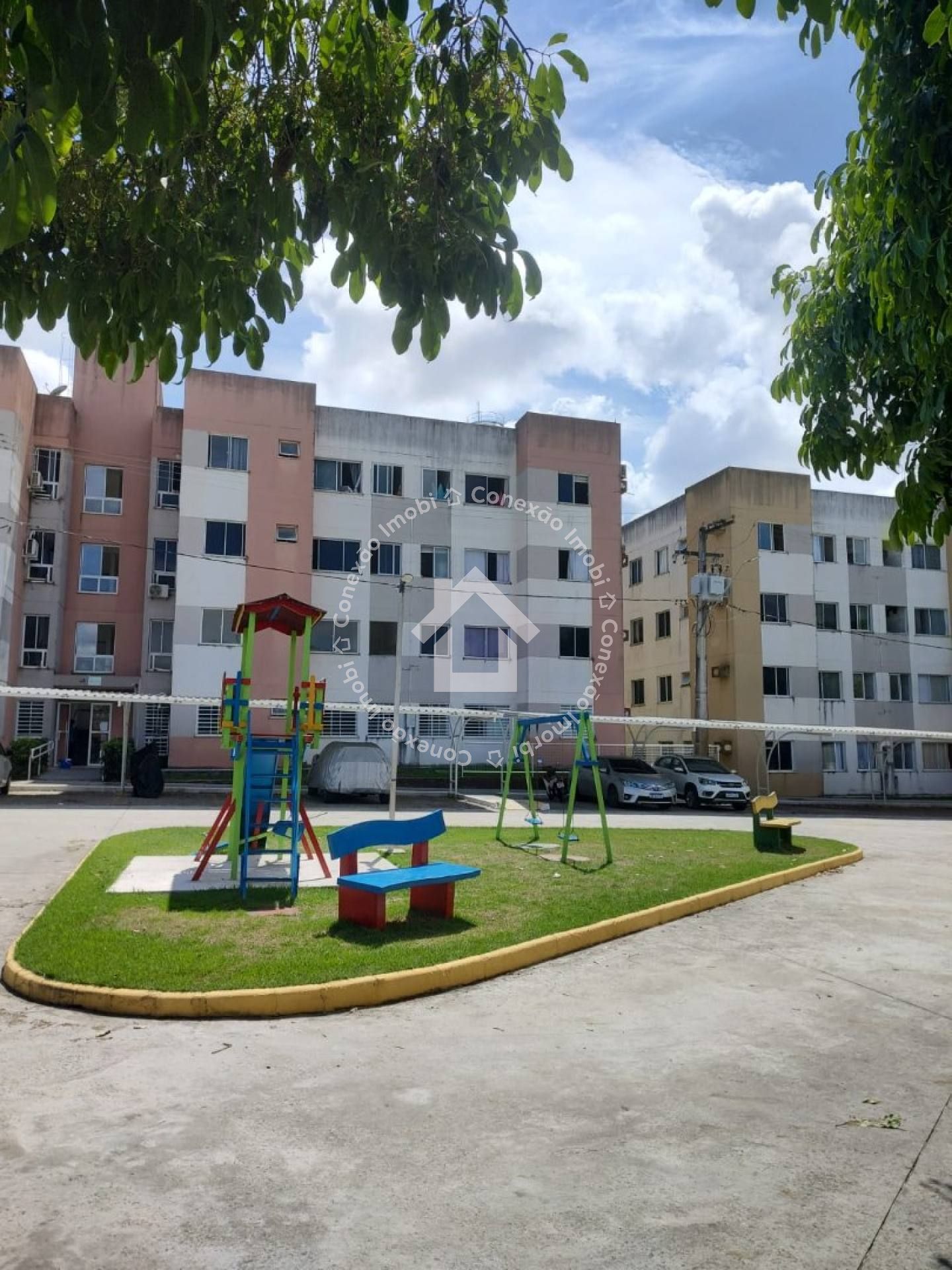 Excelente apartamento no Condomínio Viver Bem Fernando Collor | 2 quartos, garagem e ventilado e pronto para morar | Nossa Senhora do Socorro