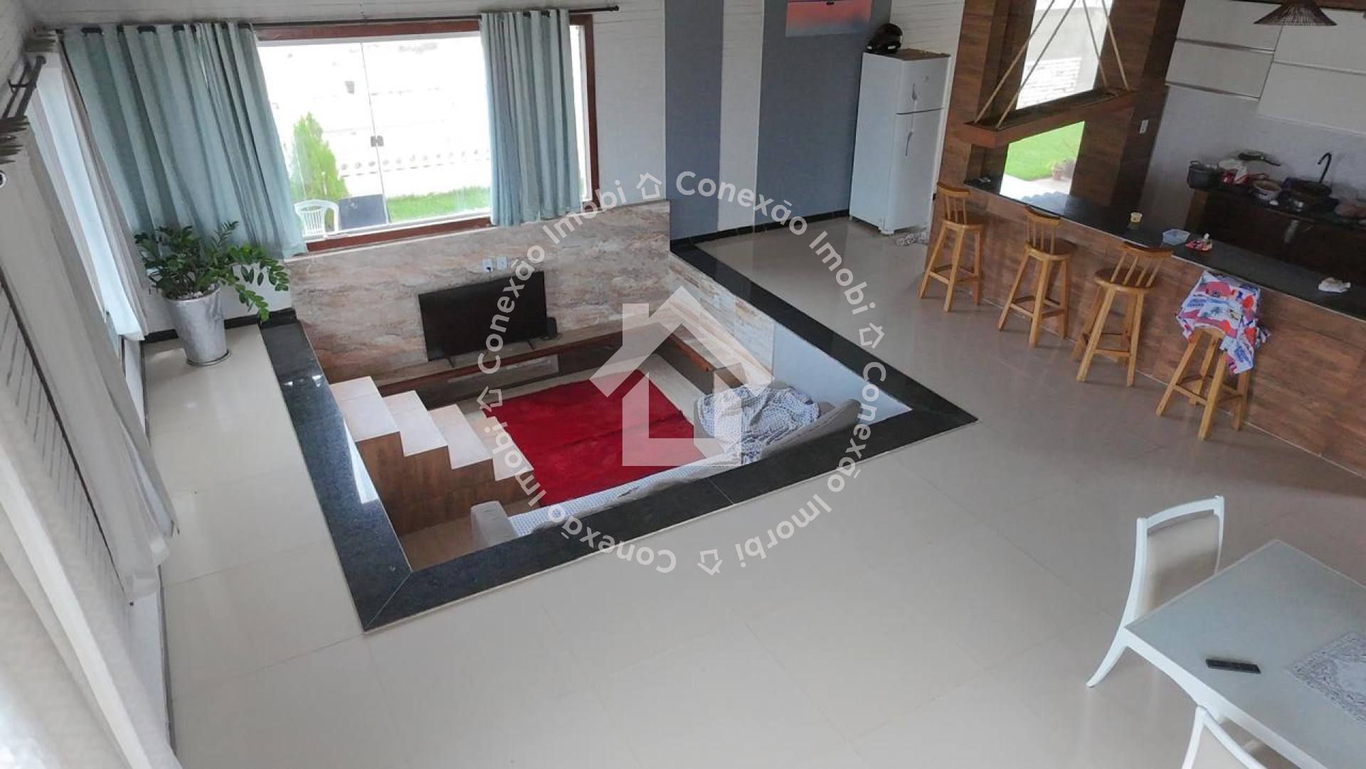 Casa em Condomínio Fechado no Fazenda Real Residence - Área verde e de Lazer