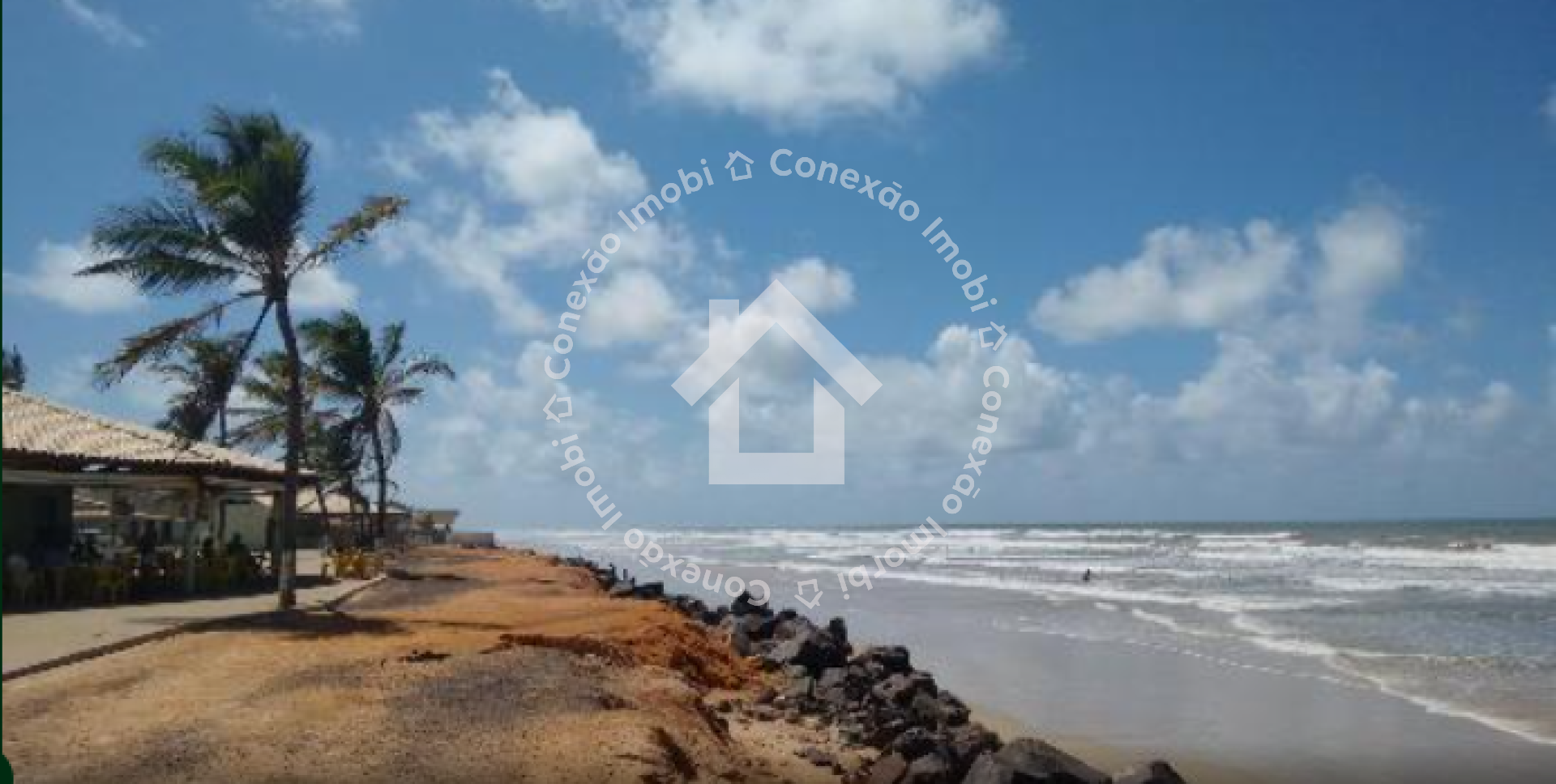 Lote à venda no Praia do Abaís, lado sombra com medição de 10x40m e a 150 metros do Mar