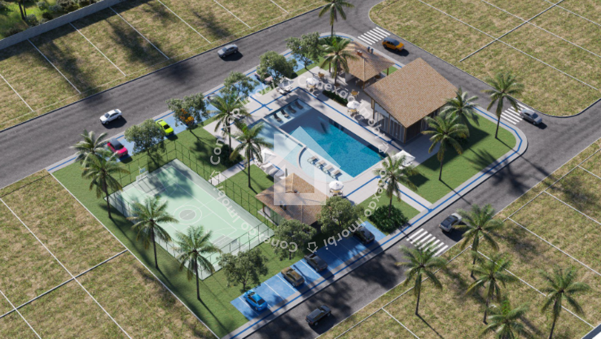 Lote à venda no Condomínio Fechado Malibu Beach Residence com 238m² na Barra dos Coqueiros