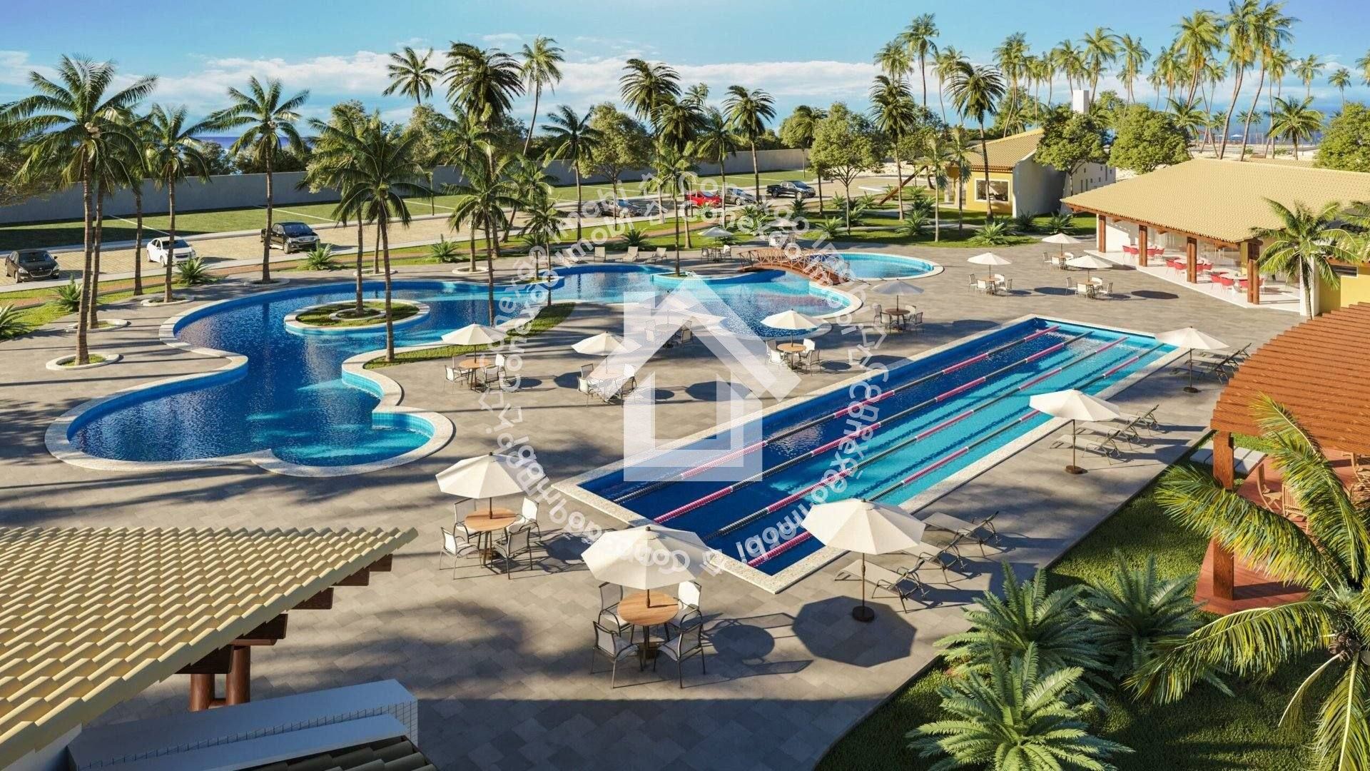 Lote à venda no Maluí Residence Barra dos Coqueiros com acesso privativo à praia e lazer completo