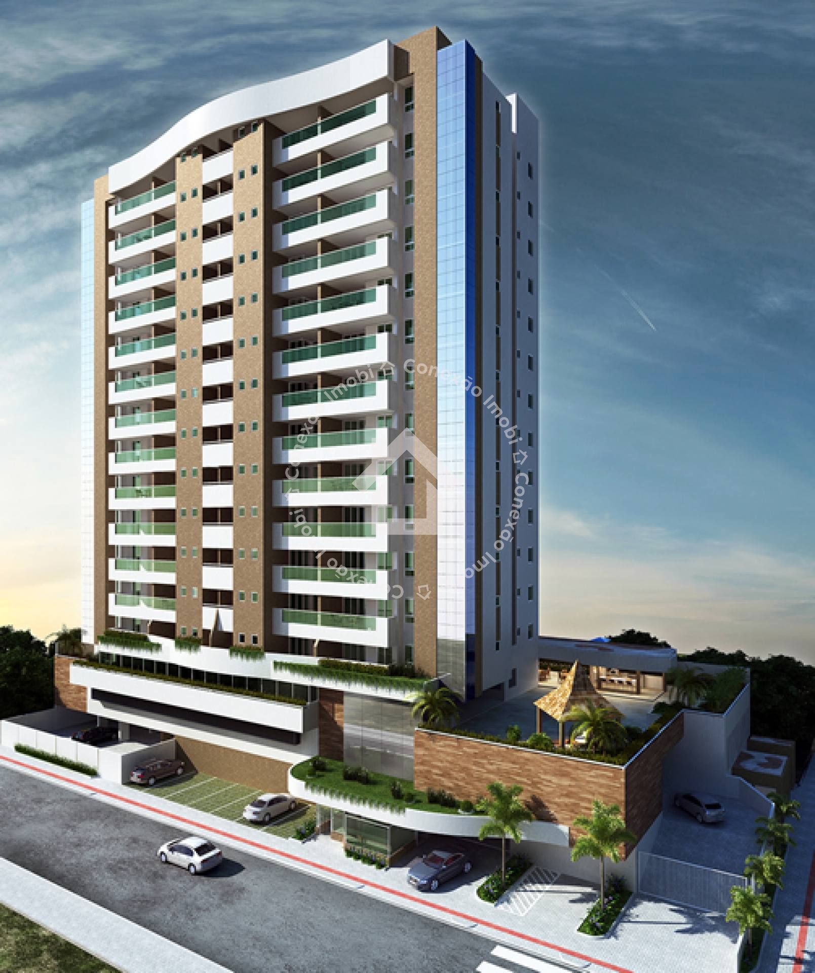 Apartamento à Venda no Brisa Marina na Atalaia com 3 Quartos, Varanda Gourmet e vista hidro panorâmica.