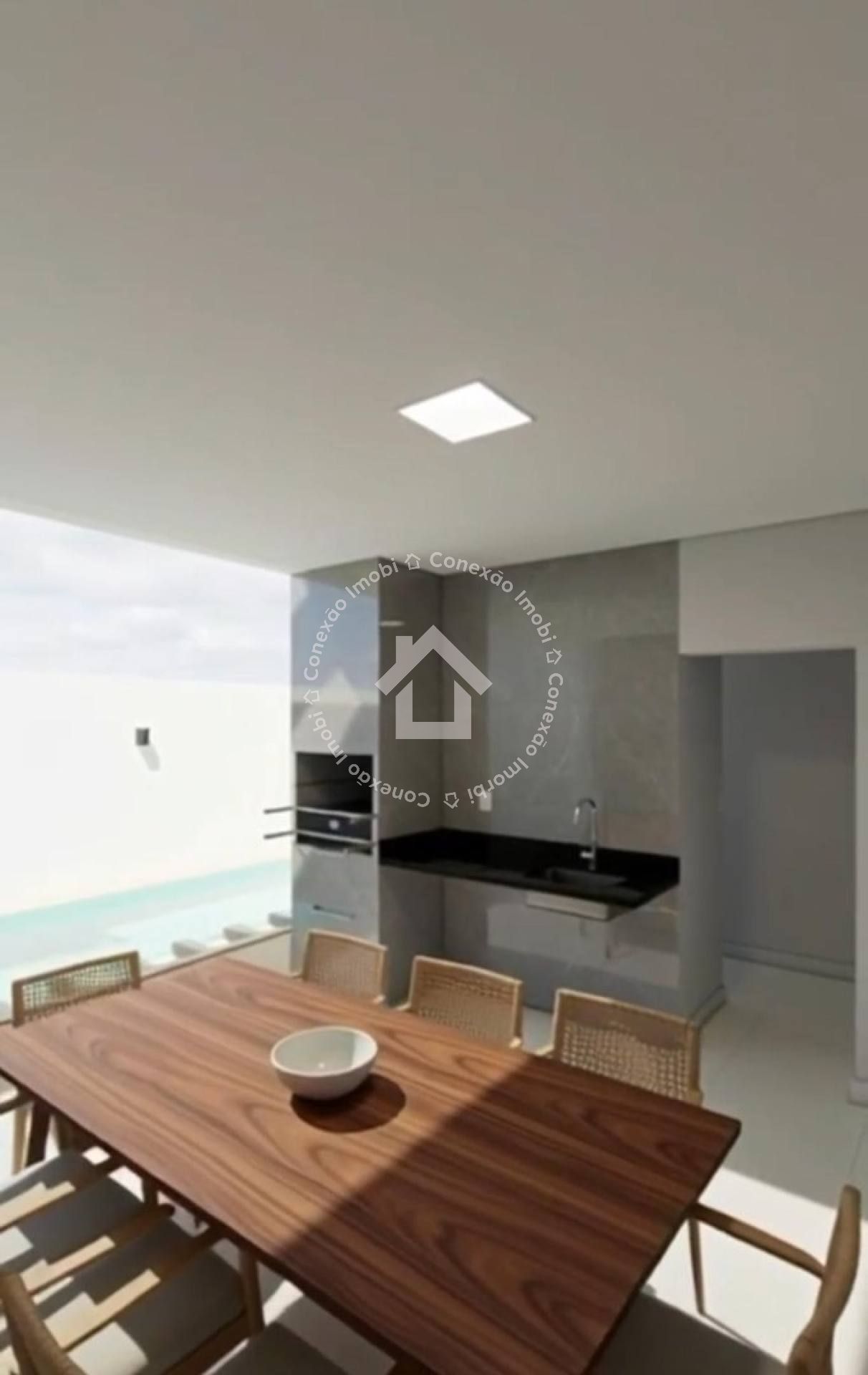 Casa em Construção à Venda no Condomínio Maluí | 3/4 com Suíte, Piscina e Área Gourmet| Pode financiamento