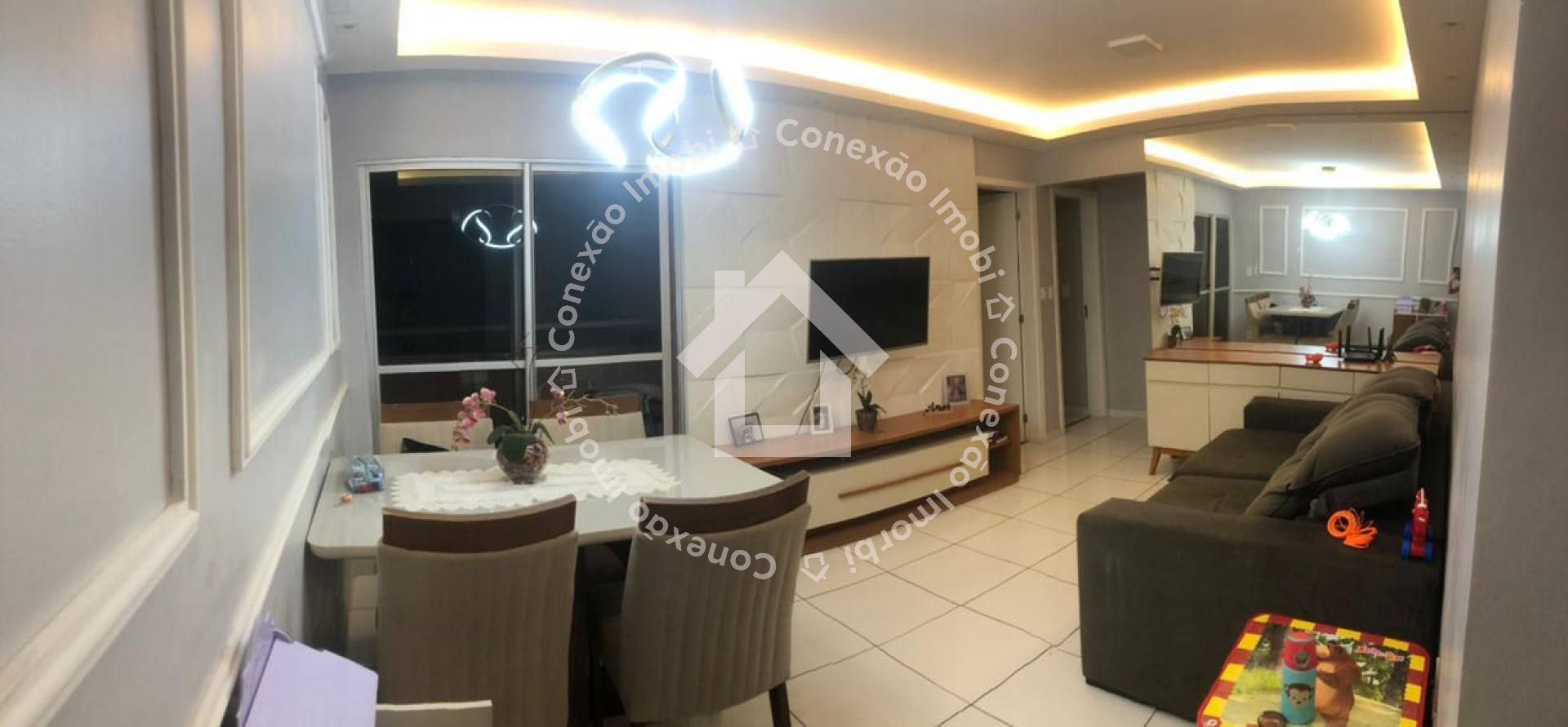 Apartamento de 3 quartos, 1 suíte no Condomínio Portal das Flores no bairro Jabotiana
