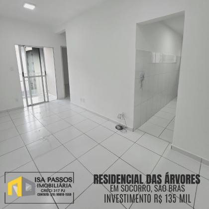 VENDO Apartamento (62M²) no RESIDENCIAL DAS ÁRVORES (São Brás/Socorro)