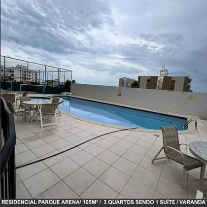 APARTAMENTO VISTA MAR! No Residencial Parque Arena no Bairro Atalaia