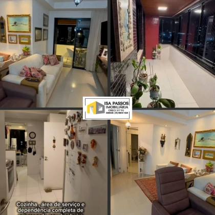 BELÍSSIMO Apartamento (113M²/ REFORMADA!) no ATLANTIC TOWER RESIDENCE (Bairro Atalaia)