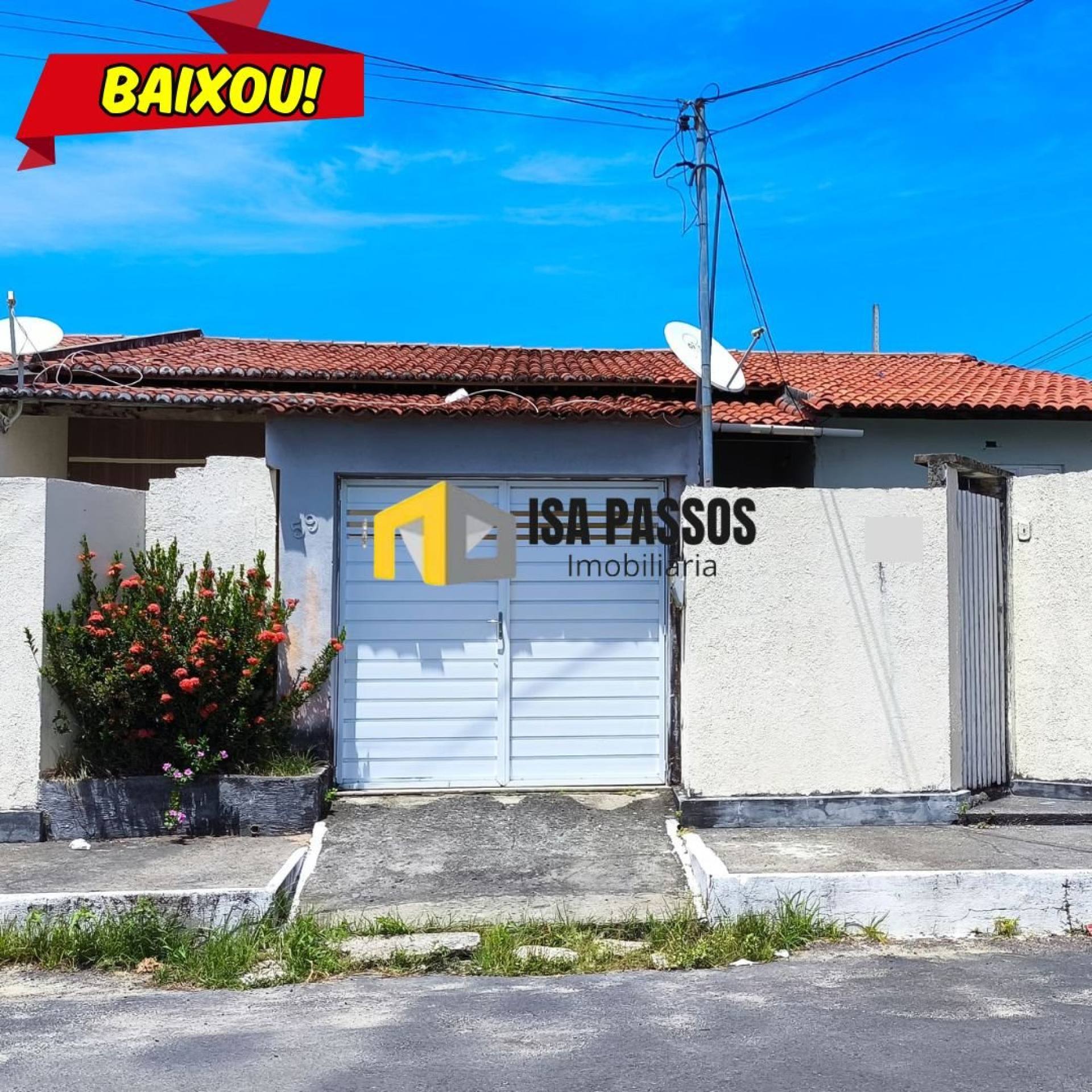 BAIXOU!!! 2 Casas com AT.170M² no Conjunto Santa Tereza (Bairro Aeroporto)