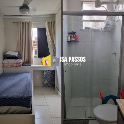 Apartamento (52M²) no Condomínio Recanto das Árvores (Bairro Jabotiana)