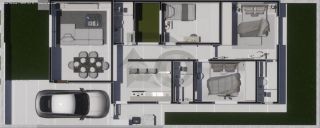 Casa Para Vender com 3 quartos 2 suítes no bairro Luar da Barra em Barra Dos Coqueiros