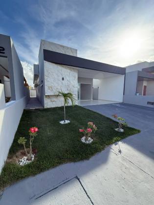 Casa de Condomínio Para Vender com 3 quartos, sendo 1 suíte no bairro Olhos d`Água em Barra Dos Coqueiros