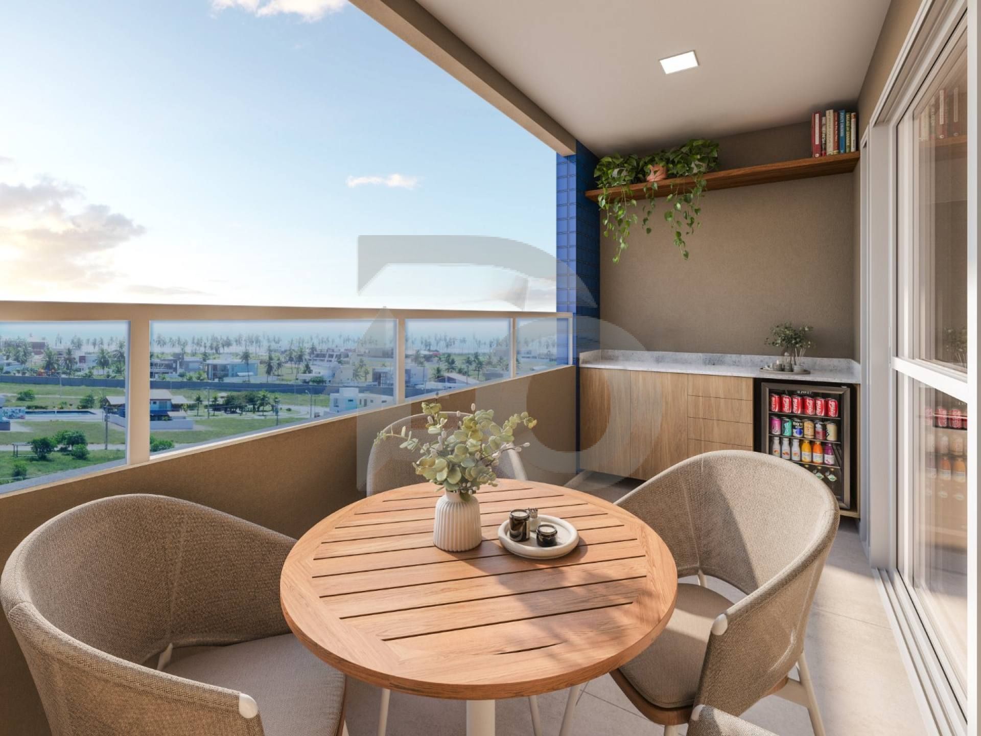 Apartamento Para Vender com 3 quartos 1 suíte no bairro Espaço Tropical em Barra Dos Coqueiros