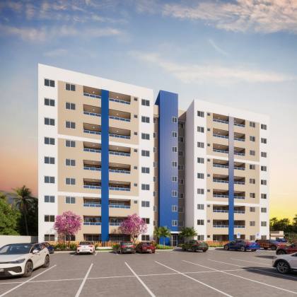 Apartamento Para Vender com 3 quartos 1 suíte no bairro Espaço Tropical em Barra Dos Coqueiros