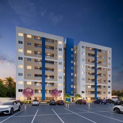 Apartamento Para Vender com 3 quartos 1 suíte no bairro Espaço Tropical em Barra Dos Coqueiros